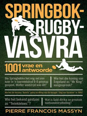 cover image of Springbok-rugbyvasvra
